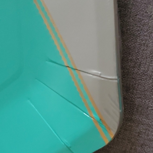 Papyrus 8 dessert plates geometric artsy disposable - Picture 6 of 7